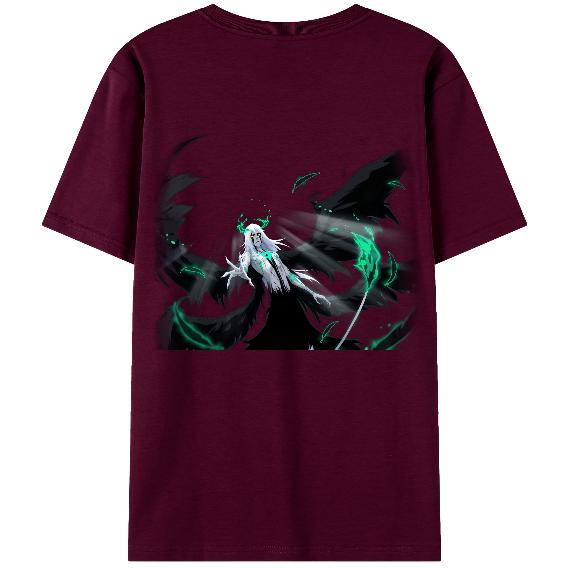 （画像用） ブリーチ ウルキオラ·シファー BLEACH Ulquiorra cifer レディース半袖Tシャツ(バックプリント)